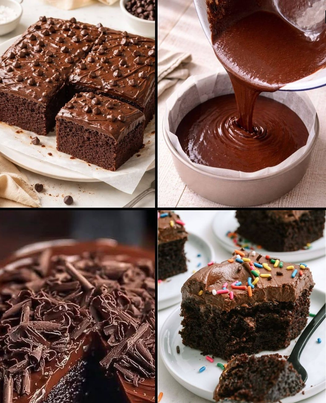 Ultimate Fudgy Chocolate Cake