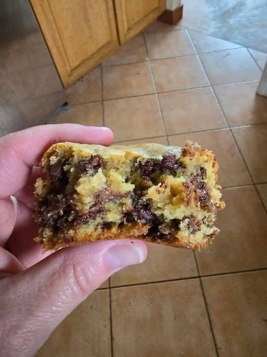 Ultimate Gooey Chocolate Chip Cookie Bars