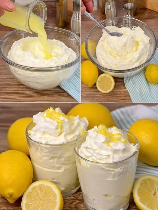 Creamy Lemon Mousse Recipe