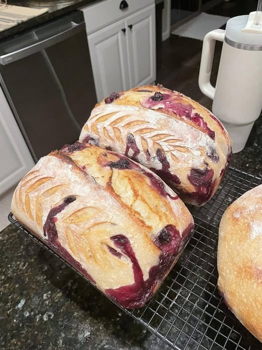 Blueberry Cream Cheese Loaf