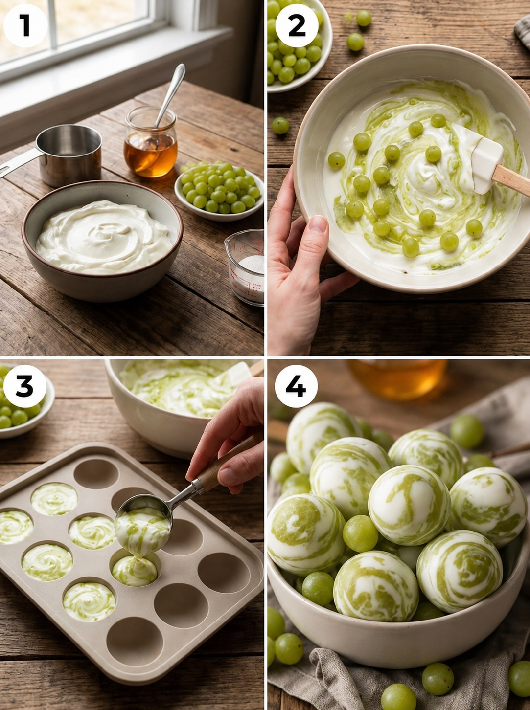 Frozen Yogurt Grape Recipe