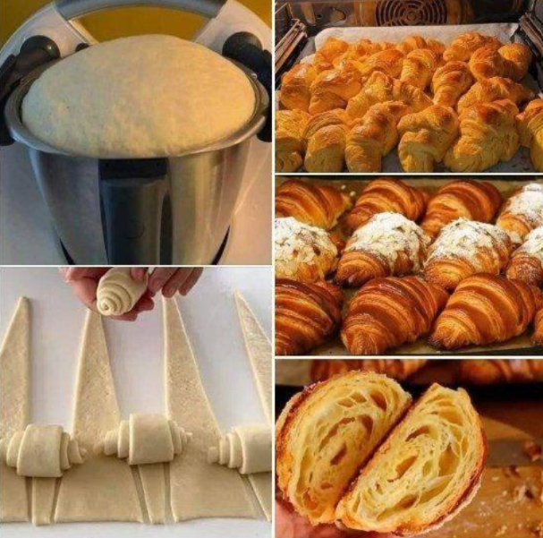 Buttery French Croissants Recipe