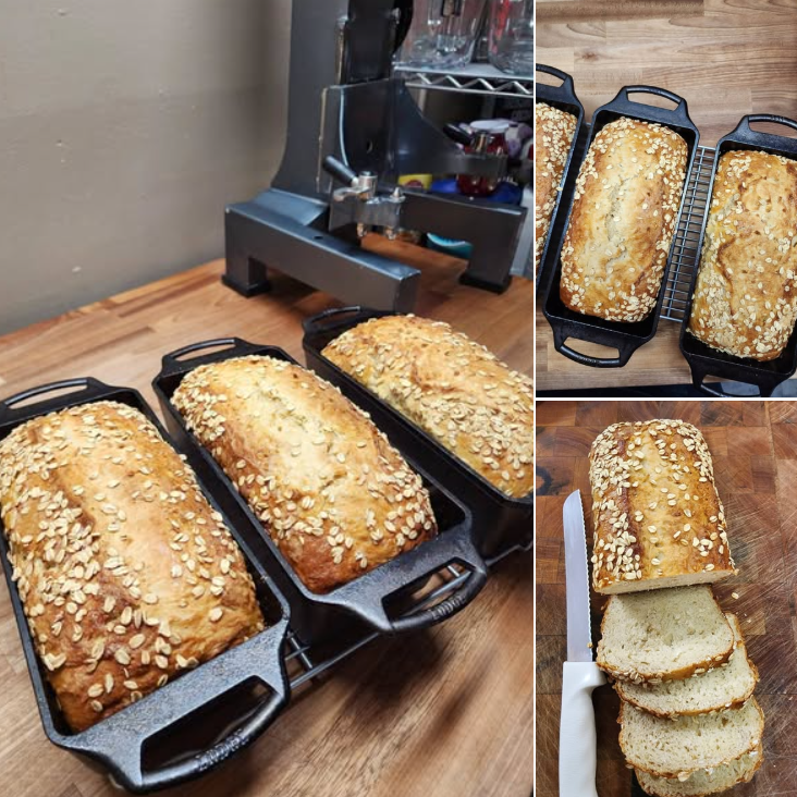 Oat Sourdough Sandwich Bread Recipe