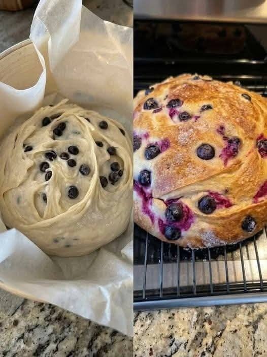 Swirled Berry Cream Cheese Bread