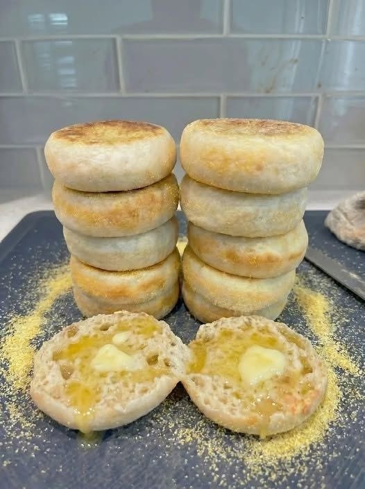 Homemade English Muffins: Soft, Fluffy,