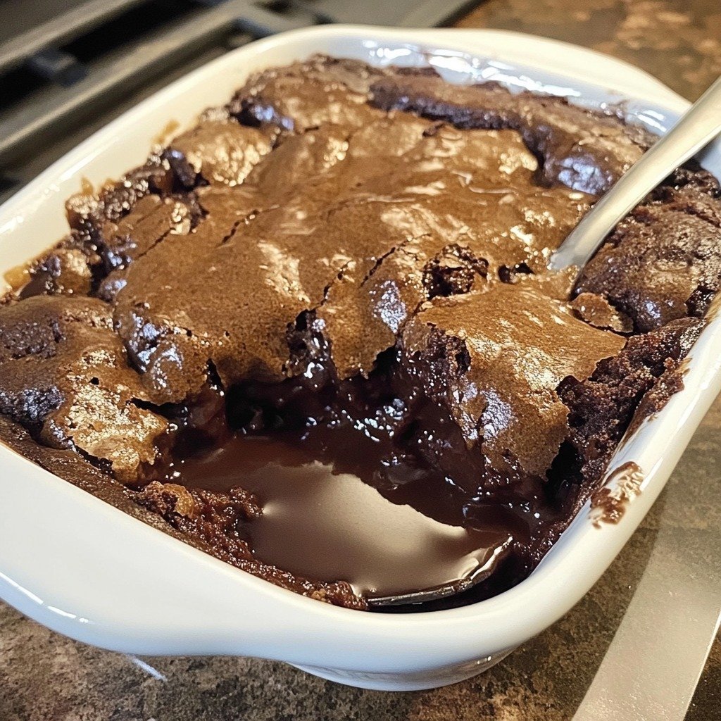 Southern Chocolate Cobbler