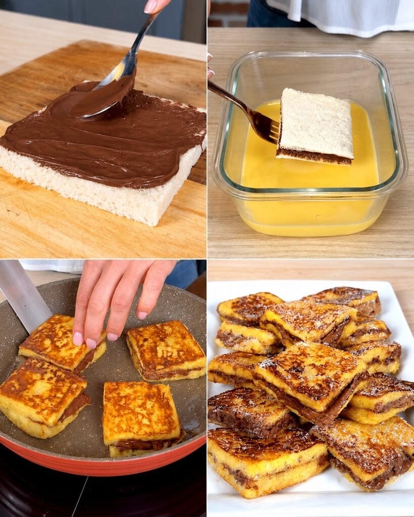 Stuffed Mini French Toast Bites Recipe