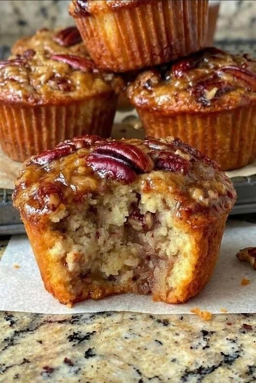 Pecan Pie–Style Muffins