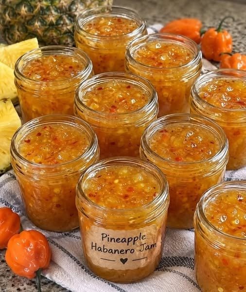 Pineapple Habanero Jam